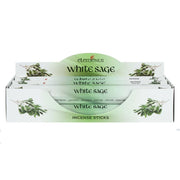 Set of 6 Packets of Elements White Sage Incense Sticks
