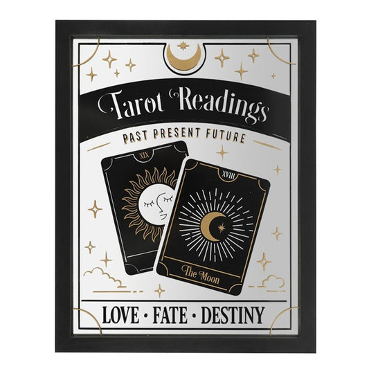 Tarot Readings Mirrored Wall Hanging